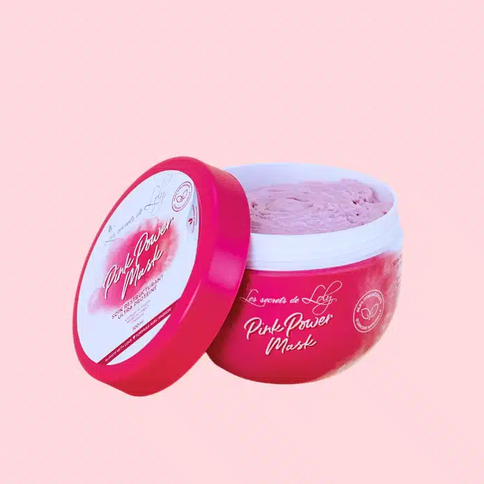 Pink power mask
