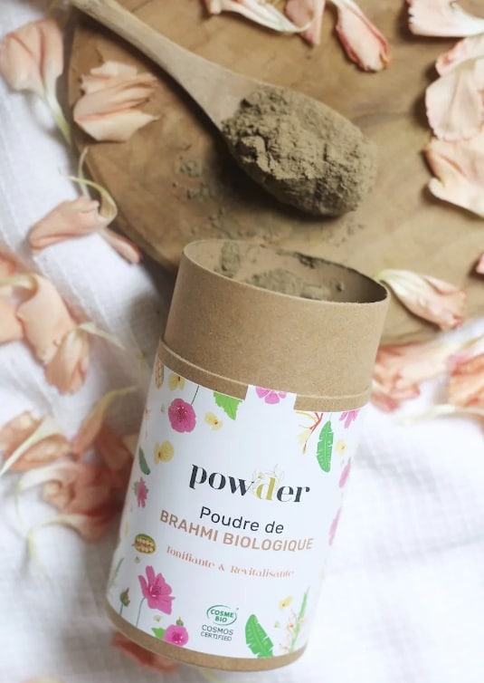 Poudre de brahmi biologique